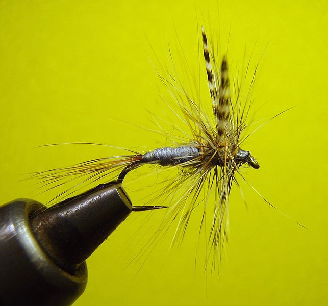 Custom Angler Helgramite Hand Tied Fly Fishing Flies Hook Size 12 
