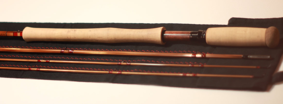  New Bamboo Fly Rod 7'6 for #5 Line Wt,2 Piece with 2 Tips. :  Sports & Outdoors